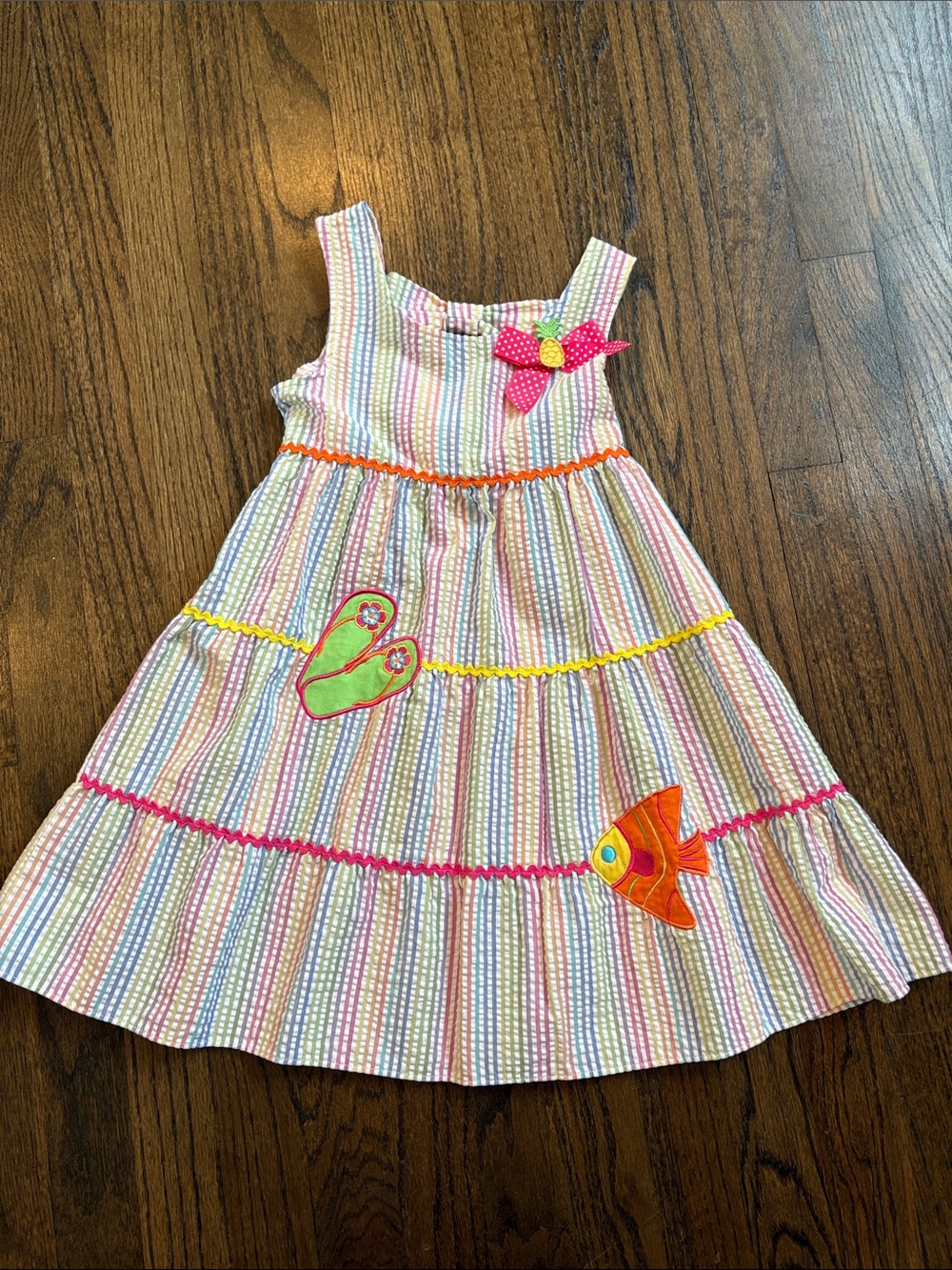 Goodlad Girls Pastel Summer Dress Size 6